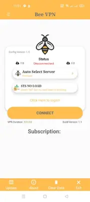 Bee VPN android App screenshot 3